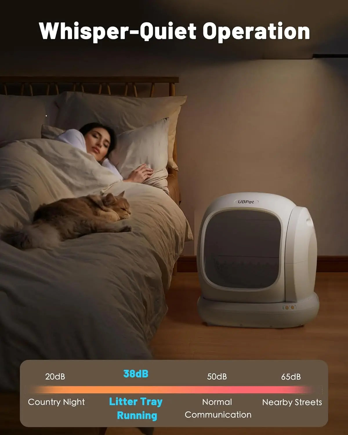 UBPet C20 Smart Self-Cleaning Cat Litter Box