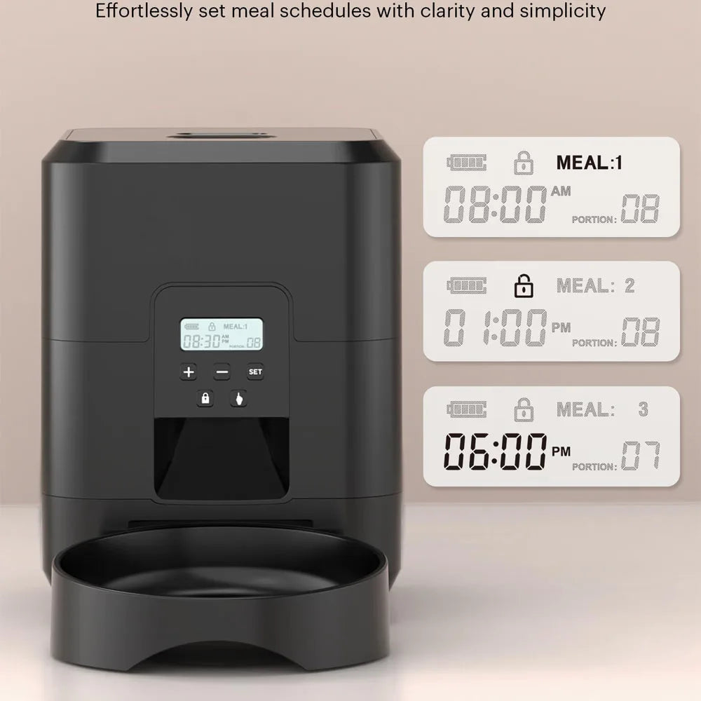 Automatic Pet Feeder – Timed Meal Scheduling & Portion Control