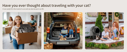 Self-Cleaning Litter Box – Automatic Robot with App Control (Grey)