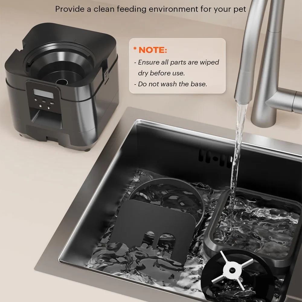 Automatic Pet Feeder – Timed Meal Scheduling & Portion Control