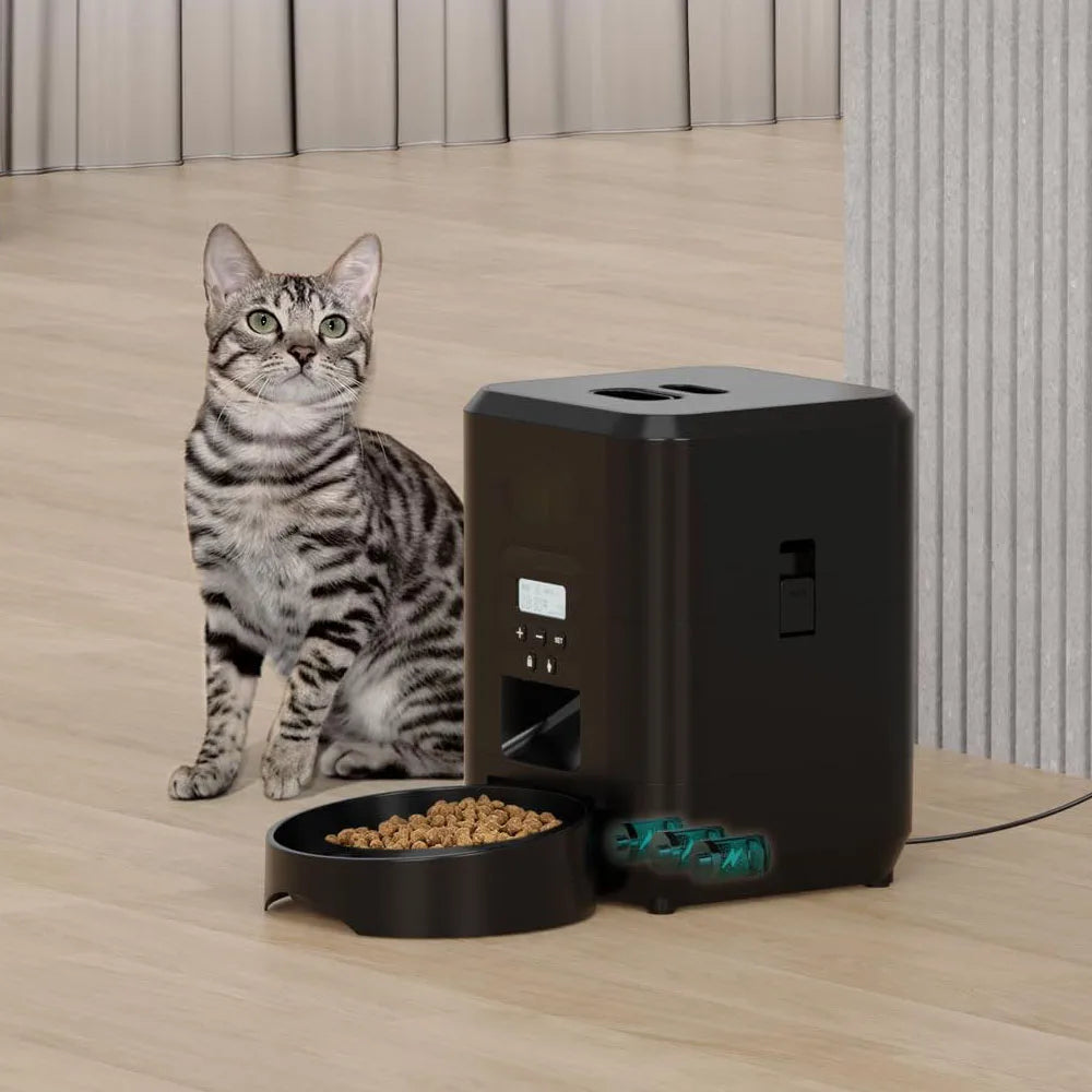 Automatic Pet Feeder – Timed Meal Scheduling & Portion Control