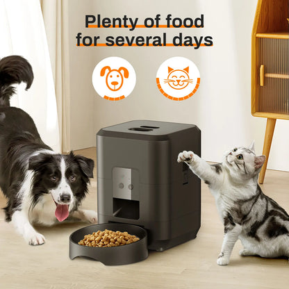 Automatic Pet Feeder – Timed Meal Scheduling & Portion Control