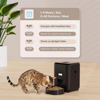 Automatic Pet Feeder – Timed Meal Scheduling & Portion Control