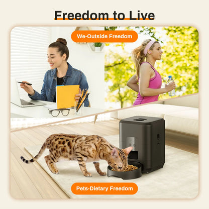 Automatic Pet Feeder – Timed Meal Scheduling & Portion Control